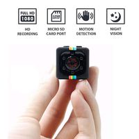 Hidden Camera, Spy camera 1080P Mini Security Wireless cam with night vision, Video Recorder for Nanny/Housekeeper, Sports Action Cam with Motion Detection for Home, Car, Drone, Office and Outdoor Use