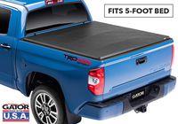 Gator ETX Soft Tri-Fold Truck Bed Tonneau Cover | 59409 | fits Toyota Tacoma 2016-19 (5 ft bed)