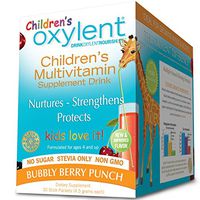 Oxylent, Childrens Bubbly Berry Punch Multivitamin 0.15 Ounce, 30 Count