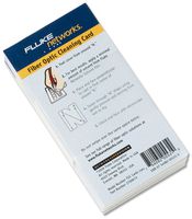 Fluke Networks NFC-CARDS-5PK Fiber Optic Cleaning Cards (Pack of 5)