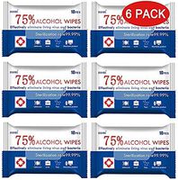 60pcs Wet Wipes Cleaning 75%