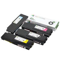 4PK 11K&9K High Yield Caire(TM) Compatible Dell C3760DN / C3760N / C3765NF / C3765DNF Toner Cartridge Set (MYCK)