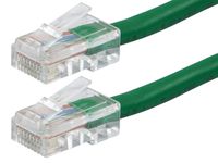 Buhbo 4 ft Cat5E UTP Ethernet Network Non Booted Cable, Green