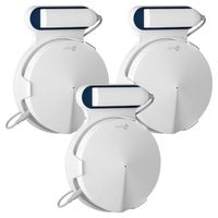 STANSTAR Wall Mount for TP-Link Deco M9 Plus Home Mesh WiFi System, Sturdy Brackets, Easy Moved, Space Saving,Without Messy Wires and Screws(3 Pack)