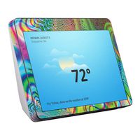 MightySkins Skin Compatible with Amazon Echo Show (2nd Gen) - Psychedelic | Protective, Durable, and Unique Vinyl Decal wrap Cover | Easy to Apply, Remove, and Change Styles | Made in The USA
