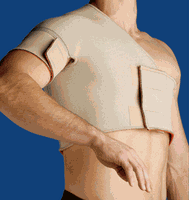 Thermoskin Single Shoulder Support, Beige, Left, X-Small