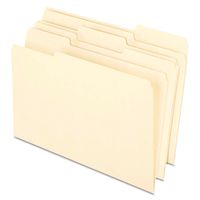 Earthwise by Pendaflex 76520 Recycled Paper File Folder, 1/3 Cut, Lgl, Manila (Box of 100)