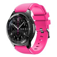 GBSELL New Fashion Sports Silicone Bracelet Strap Band For Samsung Gear S3 Frontier (Pink)