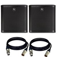 Electro-Voice ZXA1 Sub 12" (PAIR) Powered Subwoofer. W/ 2 XLR Cables..