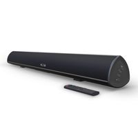 100 Watt 40 Inch TV Sound Bar, MEGACRA Home Theater System Wired and Wireless Soundbar Speaker(Bluetooth 5.0, 105dB, Dsp Audio, Bass Adjustable, Wall Mountable)