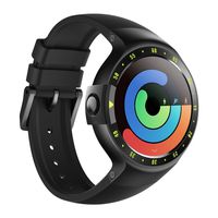Ticwatch S Smartwatch-Knight,1.4 inch OLED Display, Android Wear 2.0,Compatible with iOS and Android, Google Assistant (Renewed)