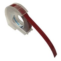 DYMO Embossing Tape, 0.25 Inches, Red, 1/Card (520602)