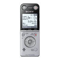 Sony Linear PCM Digital Voice Recorder ICD-SX733