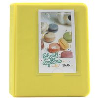 Hamsing 64 Pockets Colorful Mini Book Album for Fujifilm Instax Mini 8 8+ 9 70 7s 90 25 26 50s Films (Yellow)