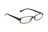 UV Protection, Anti Glare,Anti-Reflective Small Computer Reading Glasses（Black，+3.50）