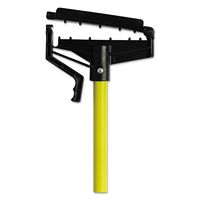 Johnson Diversey Quick-Change Mop Handle, 60"", Fiberglass, Yellow, New