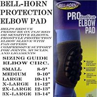 PROtection Elbow Pad by Bell Horn (Medium (9-10"))