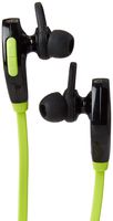 AudioTastic Bluetooth 4.2 Ear Bud Headphones, 6 Hours Play Time, Water Resistant, Rich Stereo Sound, w/mic (Lime Green)