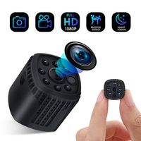 Security Camera, Mini Spy Hidden Camera, Full HD 1080P Portable Small Security Wireless Camera with Night Vision,Video Record and Motion Detection for Home, Car, Drone, Office and Outdoor Use
