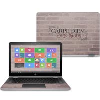 Mightyskins Skin Compatible with Hp Pavilion X360 14" (2017) - Carpe Diem | Protective, Durable, and Unique Vinyl Decal Wrap Cover | Easy to Apply, Remove, and Change Styles | Made in The USA