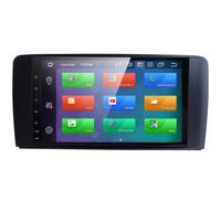 hizpo Android 9.0 Car Navigation 9 Inch Double Din Car Radio Car Stereo Supports Bluetooth DVR Bluetooth Mirror-Link Steering Wheel Control RDS Subwoofer Specifical for Mercedez-Benz