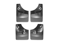 WeatherTech Custom MudFlaps for Ford F-150 - Front & Rear Set Black (110044-120044)