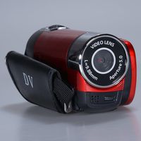 OUYAWEI Camera Camcorders, 16MP High Definition Digital Video Camcorder 1080P 2.7 Inches TFT LCD Screen 16X Zoom Camera Recorder Red American Standard