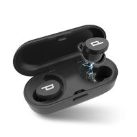 Paplio Dash True Wireless Extra Bass Earbuds, Bluetooth 5.0 Headphones, 20 Hrs Long Battery, Noise Isolating, Microphone, IPX5 Waterproof TWS Stereo Earphones for Workout, Gym, Sport, and Running