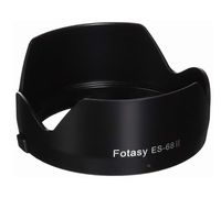 Fotasy Dedicated Flower Bayonet Lens Hood for Canon EF 50mm f/1.8 STM Lens, Canon 50mm 1.8 STM Lens Hood, Replacement of Canon ES-68 II Lens Hood