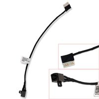 CBK DC Power Jack Harness Cable for Dell Inspiron 15 5000 5565 5567 Inspiron 17 5765 5767 R6RKM P66F P66F001 P66F002 BAL30 DC30100YN00