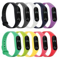 honecumi Replacement Band for Xiaomi Band 2 Bands Wristband Xiao mi 2 Watch Strap/Band/Bracelet for Men & Women-Colorful Bands for Xiao Mi Band 2 Wristband Replacement Accessory (No Tracker)