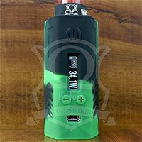 ModShield for Lost Vape Triade DNA200 & DNA250 Silicone Case 200W & 250W TC Sleeve Skin DNA Shield ByJojo (Green/Black)