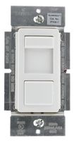 Leviton IPX06-70Z IllumaTech 600VA 277VAC Preset Mark 10 Powerline Fluorescent Slide Dimmer, Single Pole and 3-Way, White/Ivory/Light Almond