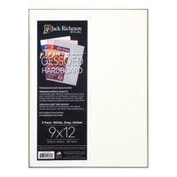 Richeson Pack of 3 White, Gray, Umber 9 X 12 Gessoboard (1790912)