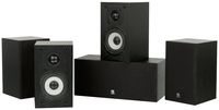 Boston Acoustics Classic II 5.0 Speaker Package, Black Walnut