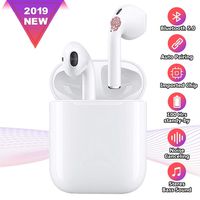 True Wireless Earbuds Bluetooth 5.0， Wireless headset with touch， In-ear earbuds with charging box，Mini Car Headset for Cell Phone/Running/Android