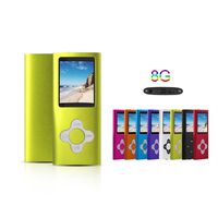 G.G.Martinsen Green 8GB Versatile MP3/MP4 Player with Photo Viewer, Mini USB Port Slim 1.78 LCD, Digital MP3 Player, MP4 Player, Video Player, Music Player, Media Player