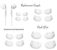 GF Pro Replacement Eargels Buds for Samsung Galaxy S6 S7 Edge Note Active Earphones - 10 Pack