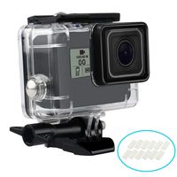 WISAGI Waterproof Housing Case for GoPro Hero7 Black Hero6 Hero5, 45m Underwater Protective Case Shell with Bracket Accessories