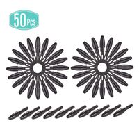 Aibecy UGEE 50pcs Replacement Nibs Pen Tips for M708 Graphics Drawing Tablet Stylus Black
