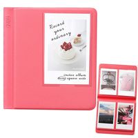 Fujifilm instax Mini Instant Film Photo Album 57Pockets Mini Polaroid Album Pink