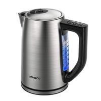 Miroco Electric Kettle Temperature Control Stainless Steel 1.7 L Tea Kettle, BPA-Free Hot Water Boiler Cordless with LED Light, Auto Shut-Off, Boil-Dry Protection, Keep Warm, 1500W Fast Boiling, 120V