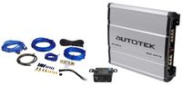 Autotek SS2500.2 Super Sport 2500w 2-Channel Car Amplifier Class A/B + Amp Kit