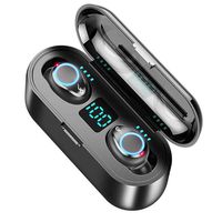 Dethler Mini Wireless Bluetooth HiFi Headset Stereo in-Ear Earphone with Charging Box Headphones