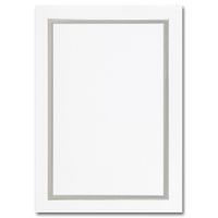 Fine Impressions Flat Cards, 5" x 7.75", 250 Count (RRANTIFSBW)