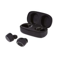 AmazonBasics Ultra-Light True Wireless Bluetooth Earbuds - Black