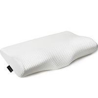 EPABO Contour Memory Foam Pillow Orthopedic Sleeping Pillows, Ergonomic Cervical Pillow for Neck Pain - for Side Sleepers, Back and Stomach Sleepers, Free Pillowcase Included (Firm & Queen Size)