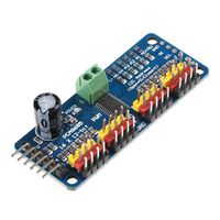 WinnerEco Interface Module PCA9685 16 Channel 12-bit PWM Servo Driver-I2C Interface Module for Arduino