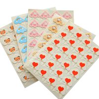 LIGONG 10 Sheets Photo Corners Self Adhesive for DIY Scrapbook, Picture Album, Dairy, Cartoon Pattern,5 Colors