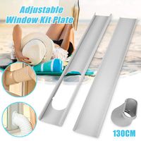 Wulidasheng Window Adapter/Window Kit Plate,2Pcs Window Slide Kit Plate/6inch Window Adapter for Portable Air Conditioner 2#